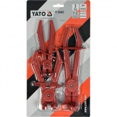 YATO Set 3 clesti pentru furtun auto, diametru fur..